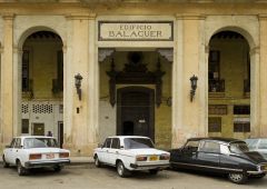 Cubana photo film Production Service Cuba Old Havana exterior building
